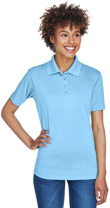 UltraClub Ladies' Cool & Dry 8-Star Elite Performance Interlock Polo